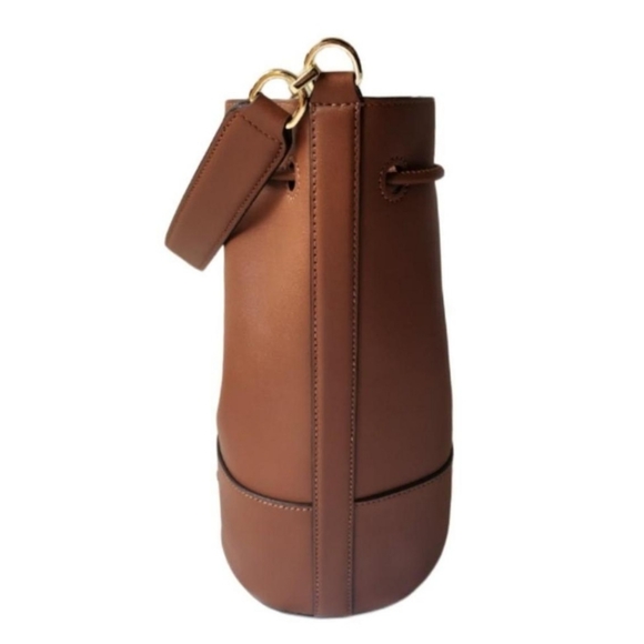 Ralph Lauren Leather Large Andie Drawstring Bag - Picture 8 of 8